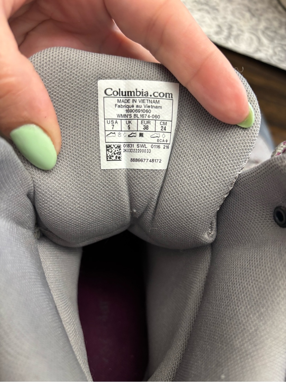 Columbia Waterproof 200g Omni-Grip Winter Boots Women’s 7 Gray - Picture 2 of 11